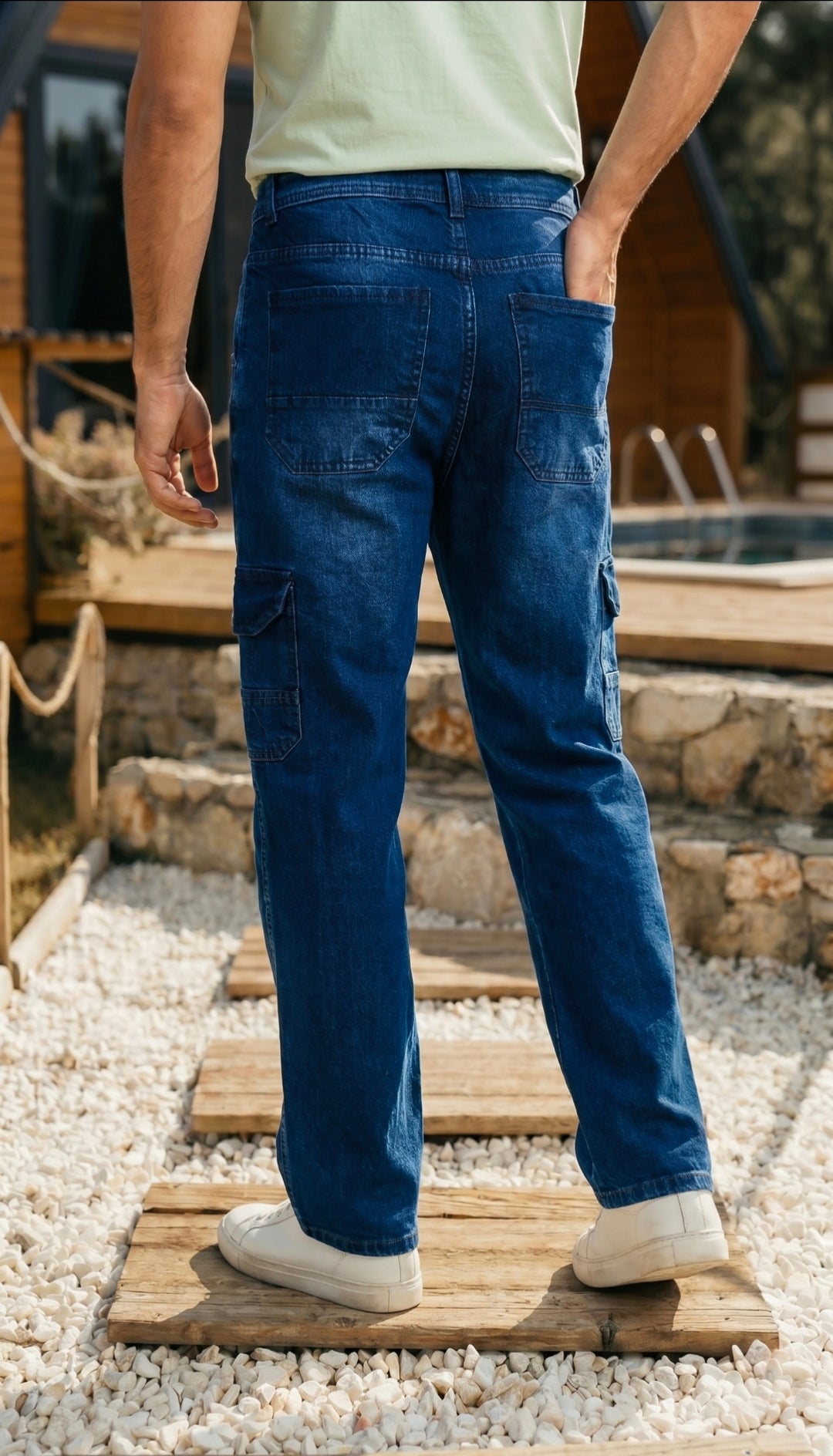 Roab Denim Cargo
